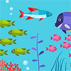 Under the Sea Privacy Curtain Fabric